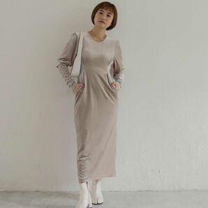 KATRIN TOKYO back open velour onepiece ワンピース