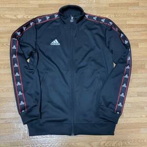 アディダス　ジャージ　トラックジャケット　O　XL 黒　ブラック　タンゴ tango　adidas 　ジャケット