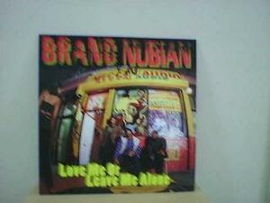 HipHop Brand Nubian / Love Me Or Leave Me Alone 12インチ新品です