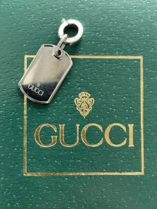 GUCCI フレーム チャーム キーホルダー ネックレス