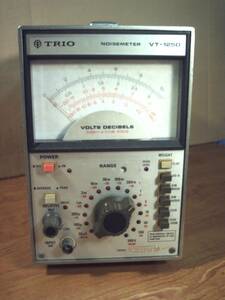 ノイズメーター　TRIO VT-125D　動作品