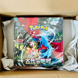 ポケモンカードBOX『古代の咆哮』シュリンクあり！ポケセン当選品　未開封