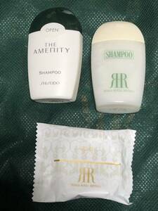  Lee ga Royal отель RIHGA ROYAL amenity Shiseido super mild шампунь ×2+. лицо камень .. комплект 