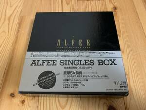 ALFEE SINGLES BOX　アルフィーシングルズボックス