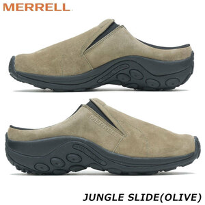 メレル ジャングル スライド J004497 オリーブ 26.5cm JUNGLE SLIDE メンズ MERRELL M004497 10p スリッポン 送料無料 即納