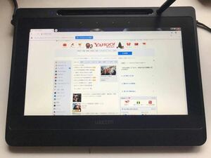 ワコム フルHD 10.6インチ ワイド液晶タブレットDTU-1141 擦り傷あり　　付属品、　ペン、USB ケーブル　