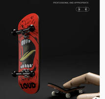 ベアリング付きの指スケ フィンガーボード Finger Skateboard 指スケートボード フィンガーボード Y_画像6