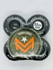 在庫処分　40％OFF　MINI-LOGO ミニロゴ 101A　53mm ハードウィール スケートボード　スケボー