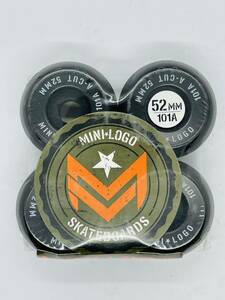  ликвидация запасов 40%OFF MINI-LOGO Mini Logo 101A 52mm твердый Wheel скейтборд скейтборд 