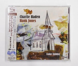 CD Charlie Haden & Hank Jones チャーリー・ヘイデン＆ハンク・ジョーンズ / Come Sunday カム・サンデイ 【サ805】