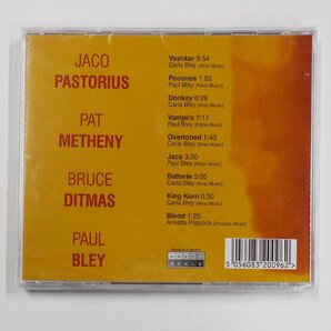 CD Jaco Pastorius / Pat Metheny / Bruce Ditmas / Paul Bley ジャコ・パストリウスとの出会い 【サ733】の画像2