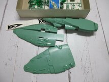 １円　A 未組立 野村トーイ 宇宙戦艦ヤマト 1/1000 高速中型空母 ナスカ プラモデル 当時物 松本零士 【星見】_画像4