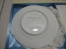 1円　b 未使用保管品　OKURA CHINA 大倉陶園 1999年限定 ハムスター イヤープレート クリスマス 記念プレート 皿 【星見】_画像3