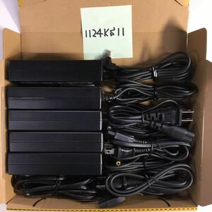 （1124KS11）送料無料/中古/FUJITSU 富士通 フジツウ/FMV-AC312/19V/3.16A/純正 ACアダプタ 5個セット