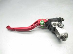 C2R5-1108 カワサキ DトラッカーX クラッチレバー 社外 ホルダー 純正 【LX250V-A00*** 2008年式 Fi車 動画有】