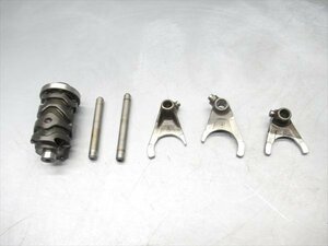 C2R5-1114 Yamaha SRX600 / SRX-6 engineParts-47 シフトdrum シフトフォーク 【3SX-038*** セルincluded 後期】