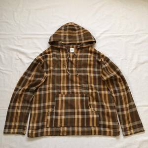 【South2 West8 サウスツーウエストエイト MEXICAN PARKA - FLANNEL TWILL PLAID メキシカンパーカー NEPENTHES ネペンテス size XS】