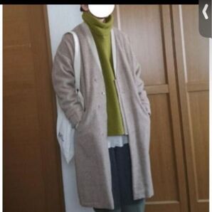 VOAAOV (ヴォアーブ) high necked pullover knit
