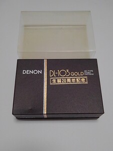 デノン DENON DL-103 GOLD 生誕20周年記念 ステレオカートリッジ《ジャンク扱い》★針交換(本体交換)購入用にも！MC型 DL-103G デンオン