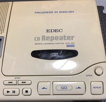 【ジャンク※本体のみ】 EDEC エデック CD Repeater CDリピーター CDプレーヤー CDH-105 【商品説明必読】 現状品_画像2