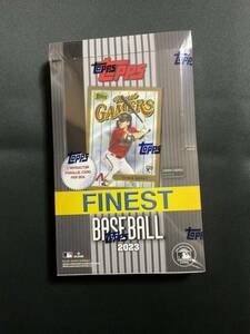 新品 topps finest 2023 box ボックス flashbacks baseball mlb 大谷翔平 shohei ohtani gunnar henderson corbin carroll 直筆サイン 1/1