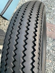 新古？ADLERT 4.50-18 ビンテージ タイヤ　チョッパー　カフェレーサー　sr400 firestone ファイヤーストーン レプリカ クラシック DURO