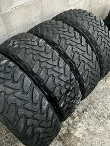 1円スタート！　TOYO OPEN COUNTRY トーヨー オープンカントリー M/T LT 255/85R16 4本セット 5〜6分山　ランクル80 ハイリフト ランクル70