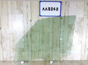 AA3243　HCF26　日産　セレナ　左　フロント　ドアガラス　サイドガラス　ガラス　窓ガラス