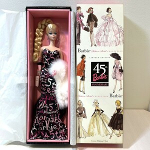 Mattel Barbie FMC ファッションモデルコレクション 45th ANNIVERSARY バービー 人形 45周年 アニバーサリー 超レア TK0602