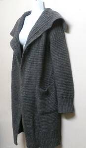 [31046] Untitled / size 2 /moheya./ long knitted cardigan / made in Japan 