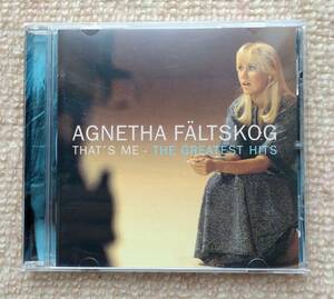 Agnetha Fltskog THA'S ME-THE GREATEST HITS アグネタ・フォルツコグ ABBA 輸入盤ＣＤ　送料185円
