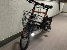 パナソニック電動アシスト自転車ベロスターミニ メタリックオレンジ ジャンク 現地NKY576B02A★_画像2