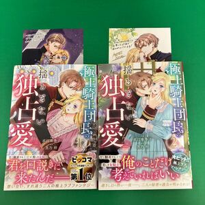 極上騎士団長の揺るぎない独占愛　1〜２ （ＢＦ　ＣＯＭＩＣＳ） 直江亜季子／黒乃梓 特典付