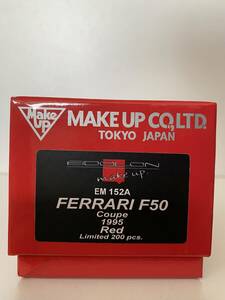 200台限定 アイドロン EIDOLON メイクアップ MAKE UP 1/43 FERRARI F50 Coupe 1995 Red フェラーリ