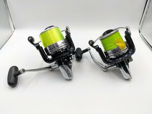 (77014)Daiwa ダイワ ウィンドキャスト 4500 4000 2台セット スピニングリール 遠投釣り カゴ釣り