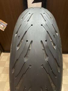 中古MCタイヤ MICHELIN ROAD5 2CT+ 180/55ZR17 ミシュラン ロード5 180 55 17 1418 K4303