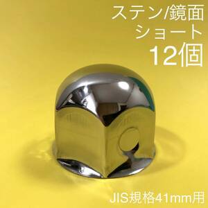 【プライヤー付き】12個 高40mm ステンレス ナットキャップ 41mm JIS トラック