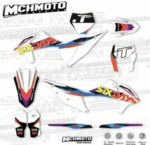 【送料無料】グラフィックデカールステッカーデコdekor ktm exc excf xc xcf 2020 2021 sx sxf 2019-2021 125 200 250 300 350_画像5