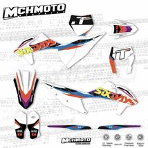 【送料無料】グラフィックデカールステッカーデコdekor ktm exc excf xc xcf 2020 2021 sx sxf 2019-2021 125 200 250 300 350_画像3