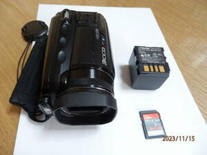 VICTOR GZ-MG505 デビデオカメラカメラ　動作確認 充電池　SDカード付