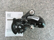 Shimano ALTUS 7/8S RD-M310 ブラック　リヤディレーラー 7・8速用　未使用品/箱から出して梱包します_画像2