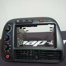 絶版 希少 美品 EK9 シビックタイプR 後期型 2din 純正 センターパネル オーディオパネル エアコンパネル EK9 EK4 EK3_画像9