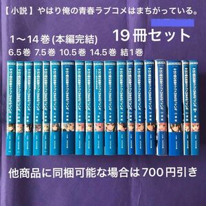 【 小説 】やはり俺の青春ラブコメはまちがっている。 19冊セット