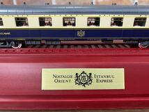 ♪♪鉄道模型 NOSTALGIE ORIENT ISTANBUL EXPRESS ノスタルジー オリエント イスタンブール エクスプレス 急行 列車 ケース付き♪♪_画像2