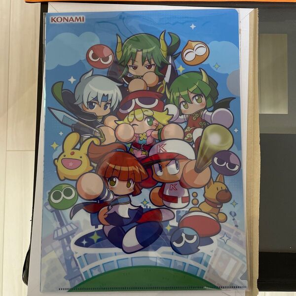 クリアファイル パワプロぷよぷよコラボ