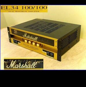 USED■Marshall / マーシャル パワーアンプ EL34 100/100■現状販売品□