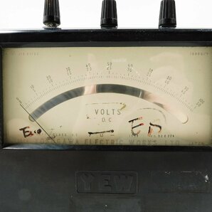 横河電機 YOKOGAWA ELECTRIC WORKS S-810 電圧計 ジャンク #12010 昭和 レトロ YEW 携帯型 測定器の画像4