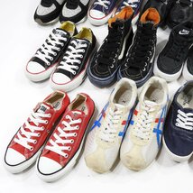 シューズ まとめ売り ジャンク品 #11906 スニーカー セット 卸 フリマ 業者 レトロ ナイキ ノースフェイス VANS バンズ コンバース_画像2