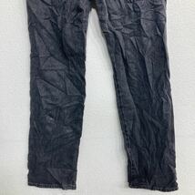 中古 古着 Wrangler カウボーイ ロングパンツ W32 ラングラー ブラック コットン USA製 古着卸 アメリカ仕入 2310-579_画像6