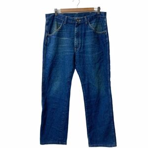 中古 古着 Wrangler rn130273 デニムパンツ 青 W34 メキシコ製 古着卸 アメリカ仕入 2311-442